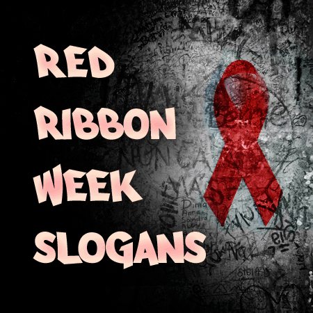 red ribbon week slogans