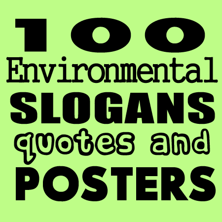 100 best environmental slogans quotes and posters